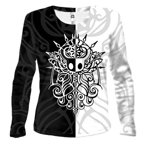 Жіночий 3D лонгслів Hollow Knight: Silksong, logo