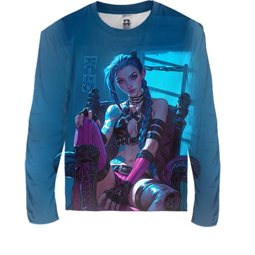 Детский 3D лонгслив JINX - LoL