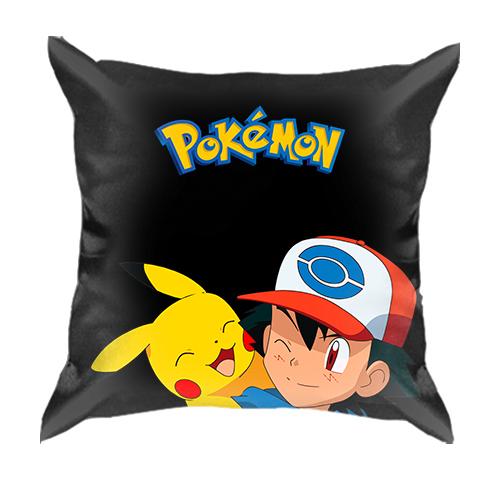 3D подушка Еш та Пікачу - Pokemon