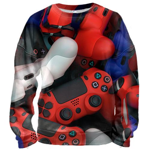 3D свитшот с DualShock PS