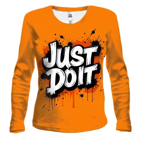 Жіночий 3D лонгслів Just Do It