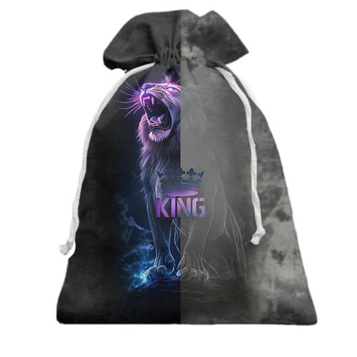 3D Подарочный мешочек со львом - King