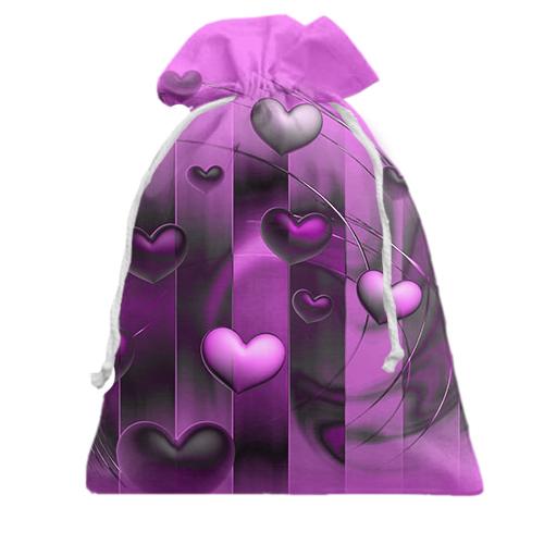 3D Подарочный мешочек Love Heart (2)