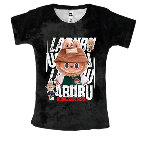 Женская 3D футболка Labubu - The Monsters
