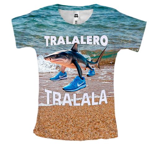 Женская 3D футболка Tralaleo Tralala