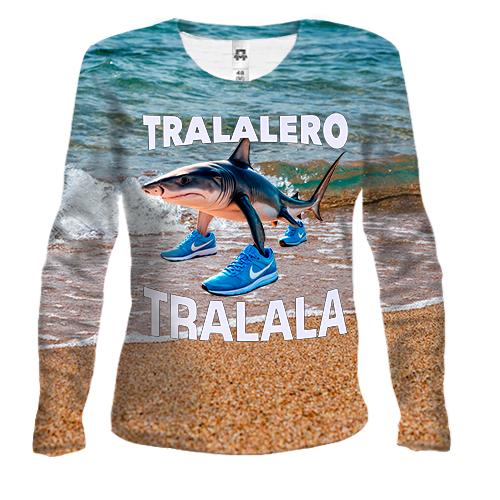 Женский 3D лонгслив Tralaleo Tralala