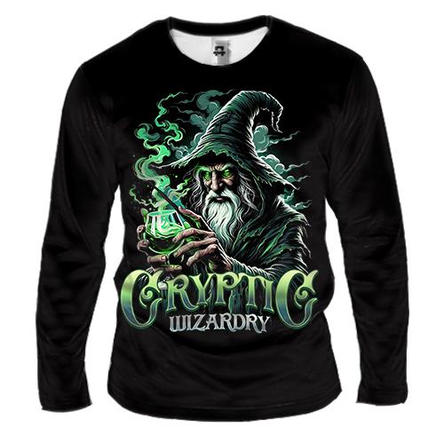 Чоловічий 3D лонгслів Cryptic Wizardry