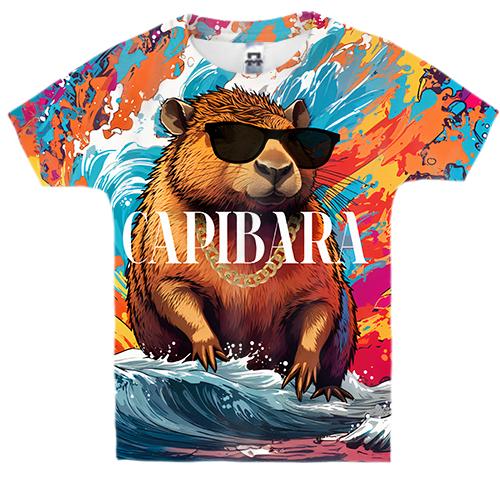 Дитяча 3D футболка Capibara