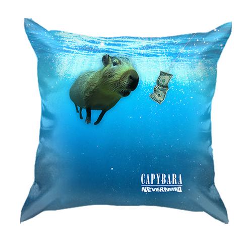 3D подушка Capibara - Nirvana