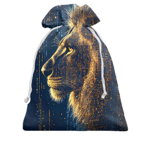3D Подарунковий мішечок з матричним левом