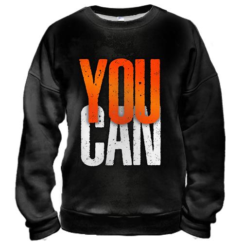 3D свитшот You Can