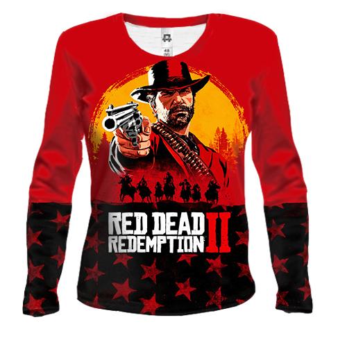 Женский 3D лонгслив Red Dead Redemption 2 (2)