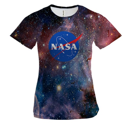 Жіноча 3D футболка NASA