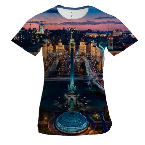 Жіноча 3D футболка вечірній Київ