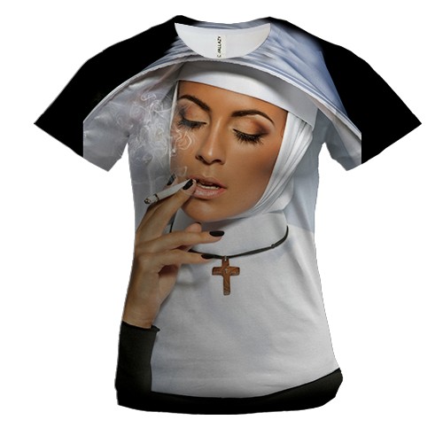 Жіноча 3D футболка Bad girl