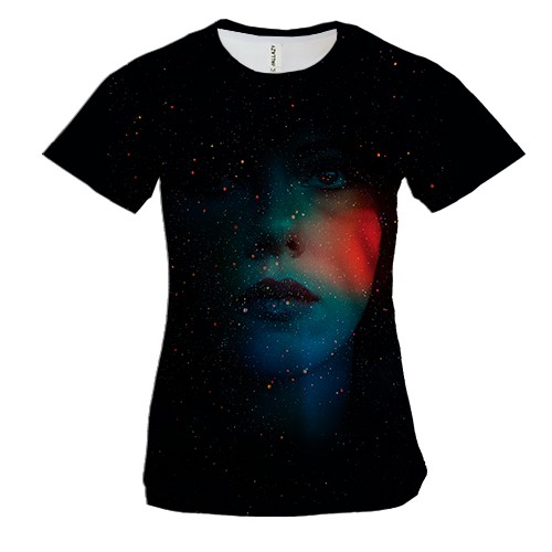 Женская 3D футболка Under the Skin