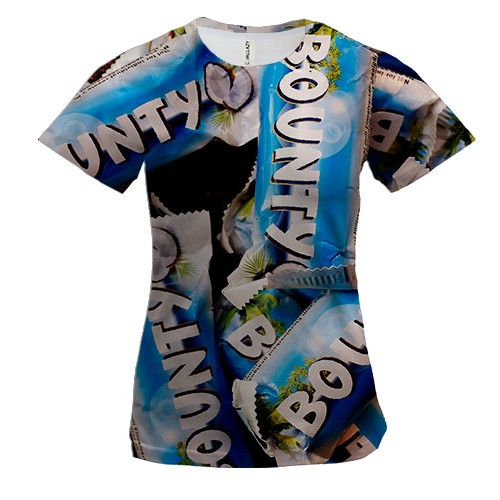 Жіноча 3D футболка з Баунті