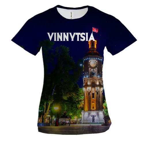 Женская 3D футболка Винница