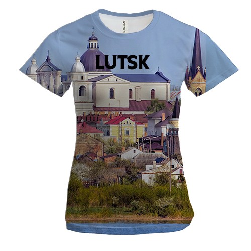 Жіноча 3D футболка Луцьк