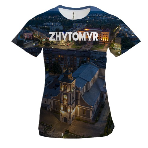 Жіноча 3D футболка Житомир
