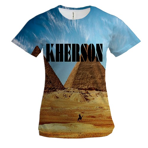 Жіноча 3D футболка Херсон