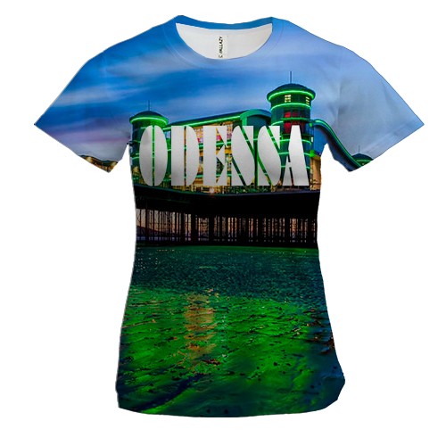 Жіноча 3D футболка Одесса