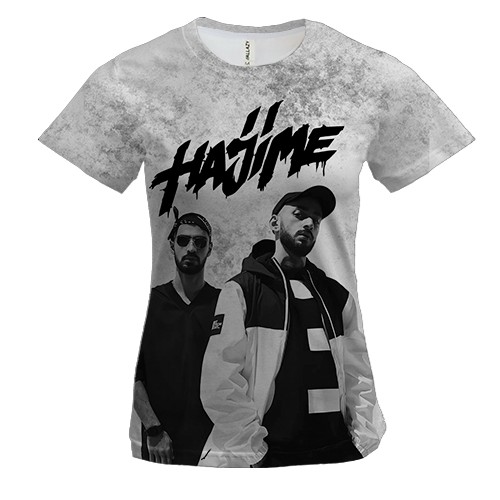 Жіноча 3D футболка "Hajime M x Э"