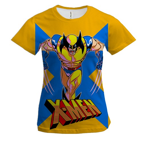 Жіноча 3D футболка "X-MEN"