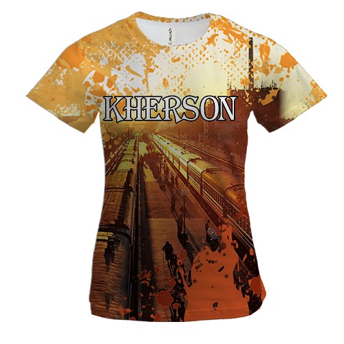 Жіноча 3D футболка Kherson