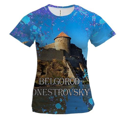 Женская 3D футболка Belgorod-Dnestrovsky