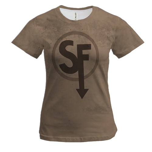 Женская 3D футболка SALLY FACE