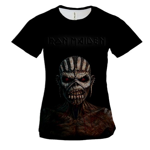 Женская 3D футболка Iron Maiden - The Book of Souls