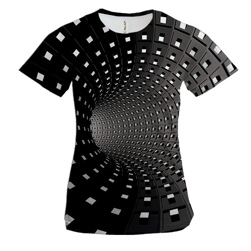 Жіноча 3D футболка Арт-Тонель