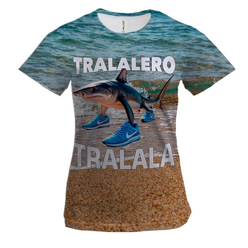 Жіноча 3D футболка Tralaleo Tralala