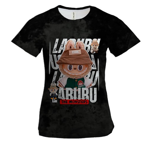 Женская 3D футболка Labubu - The Monsters