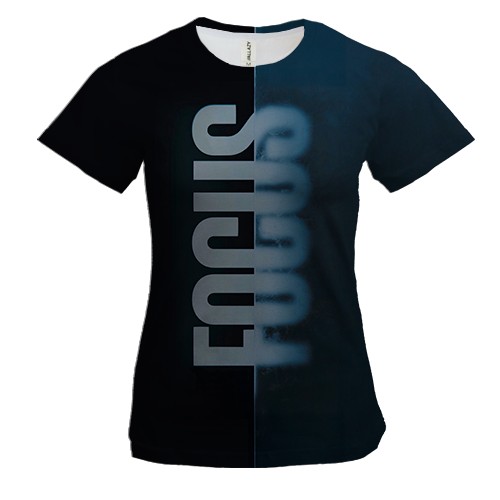 Женская 3D футболка Focus