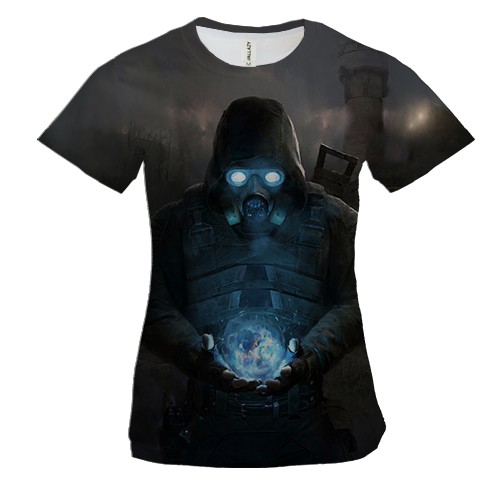 Женская 3D футболка S.T.A.L.K.E.R. 2 Артефакт