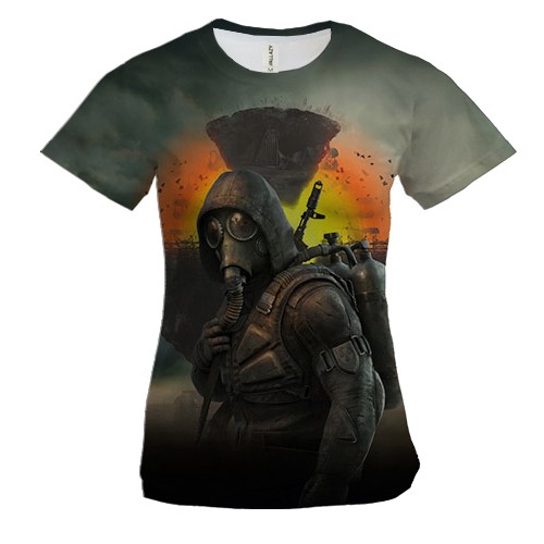 Жіноча 3D футболка S.T.A.L.K.E.R. 2 - Heart of Chornobyl