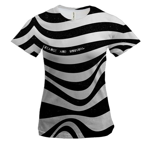 Женская 3D футболка Костюм Битлджуса