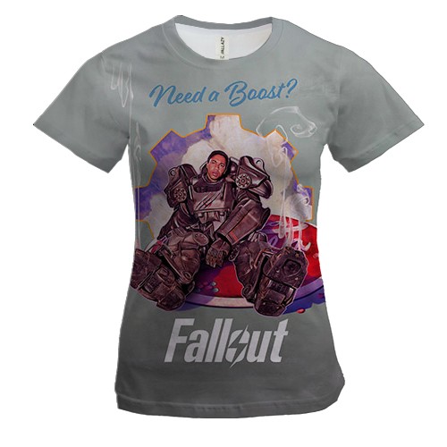 Жіноча 3D футболка Fallout Series - Maximus
