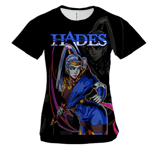 Жіноча 3D футболка Hades
