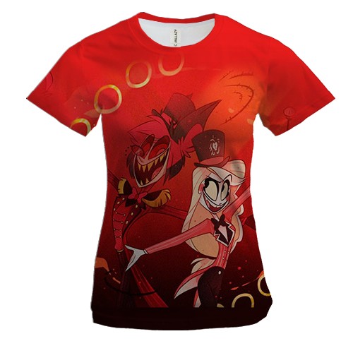 Жіноча 3D футболка Готель Газбін