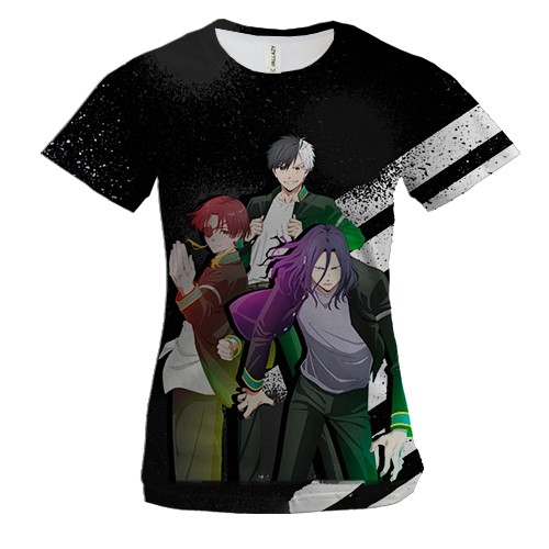 Женская 3D футболка Ветролом