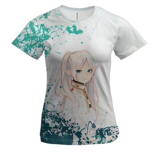 Женская 3D футболка Frieren - Sosou no Frieren