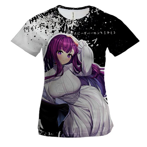 Женская 3D футболка Ферн - Frieren: Beyond Journey