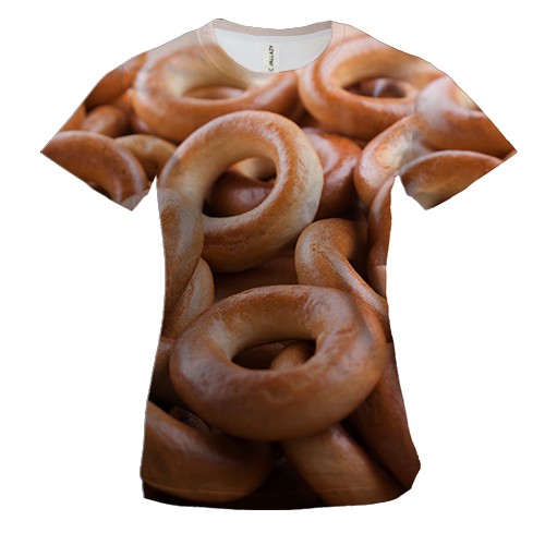 Женская 3D футболка із сушкою