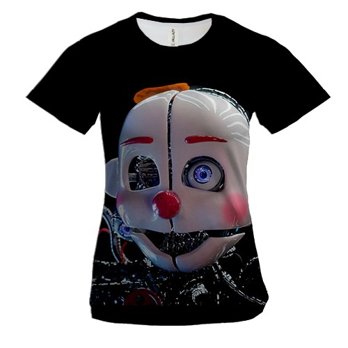 Женская 3D футболка Энард - FNaF