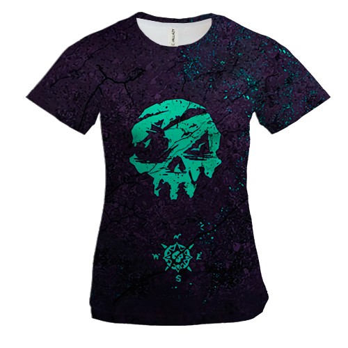 Жіноча 3D футболка Sea of Thieves