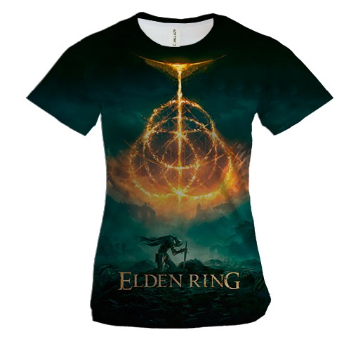 Жіноча 3D футболка Elden Ring, Game Art