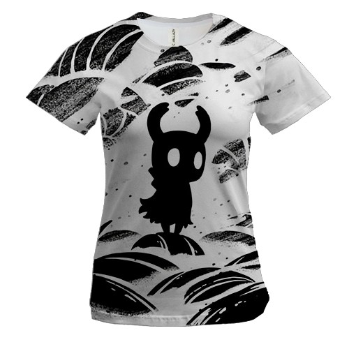 Женская 3D футболка Hollow Knight